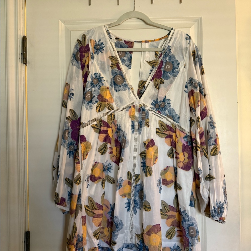 Floral V-Neck Dress